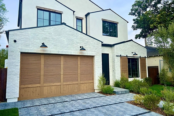 Full Custom Wood Garage Doors