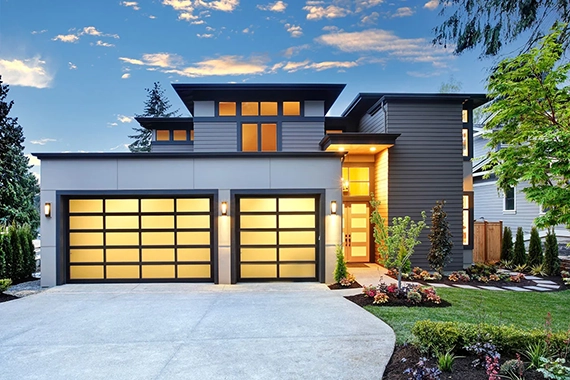 Full View Aluminum Garage Doors