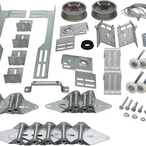 8X7 Garage Door Hardware Box (Torsion Springs)